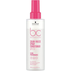 Schwarzkopf BC Bonacure Color Freeze spray bottle keeps color vibrant and frizz-free