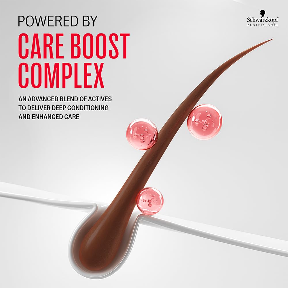 Schwarzkopf BC Peptide Repair Rescue smooth hair appearance after treatment