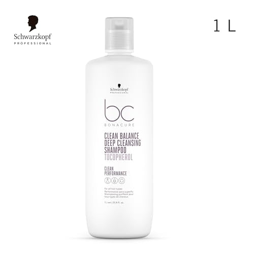 Schwarzkopf Bonacure micellar foam lather provides refreshing cleanse.