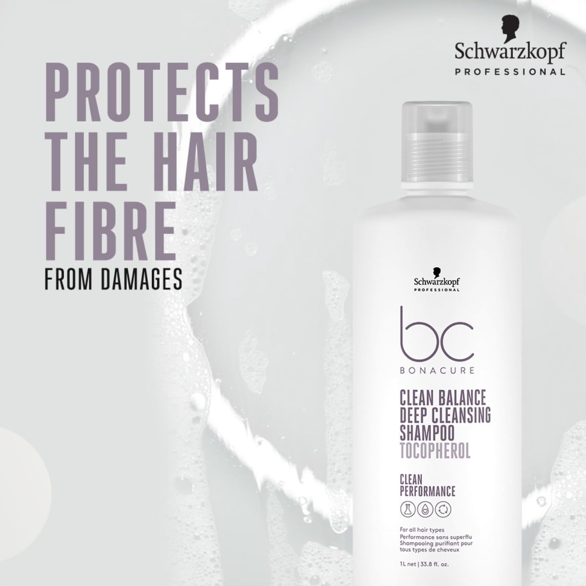 Schwarzkopf Bonacure mint cooling effect offers a refreshing scalp feel.