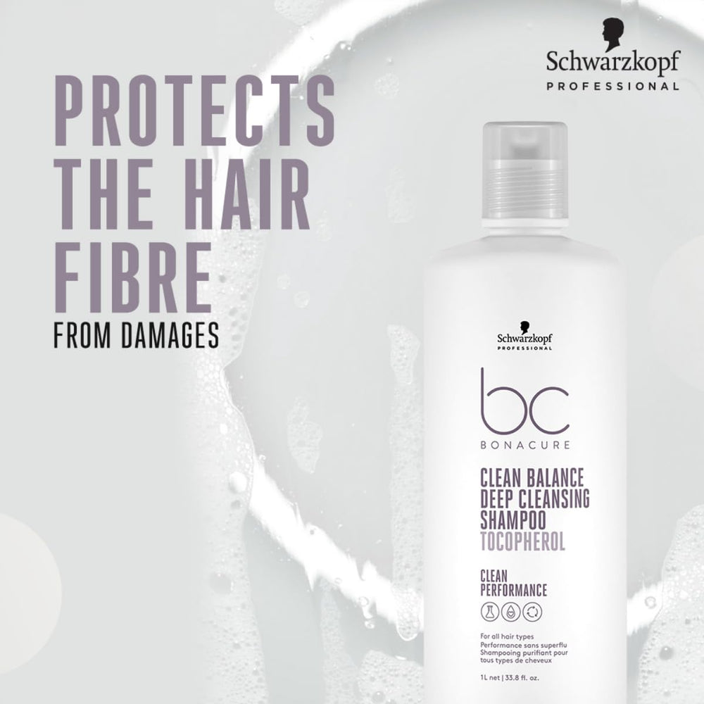 Schwarzkopf Bonacure mint cooling effect offers a refreshing scalp feel.