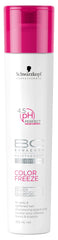 Schwarzkopf Color Freeze Silver Shampoo bottle promoting color-safe cleansing for cool-toned hair