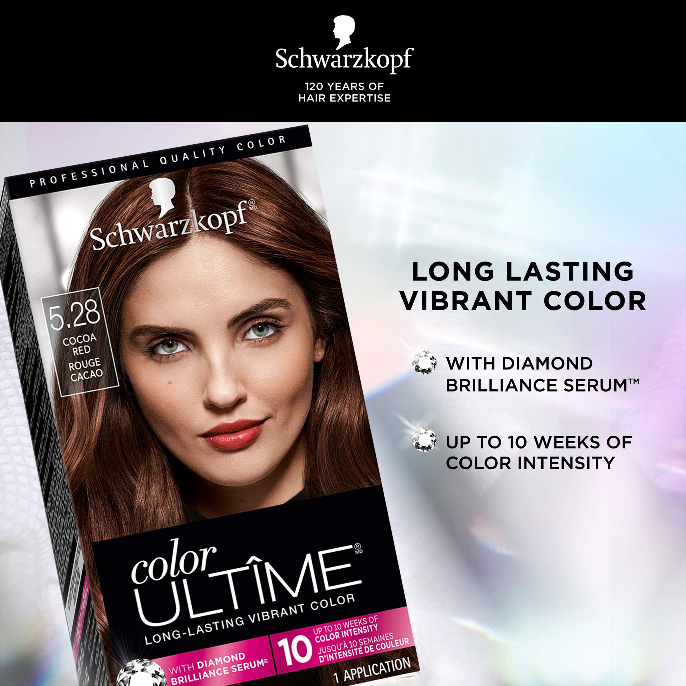 Schwarzkopf Color Ultime gloves protect hands during at-home dyeing.