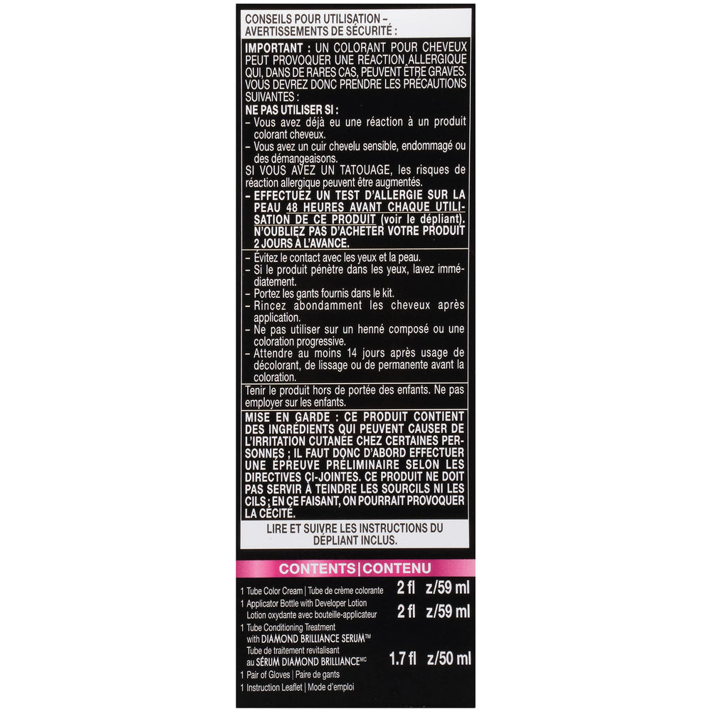 Schwarzkopf Color Ultime vibrant color result shows rich depth and brightness.