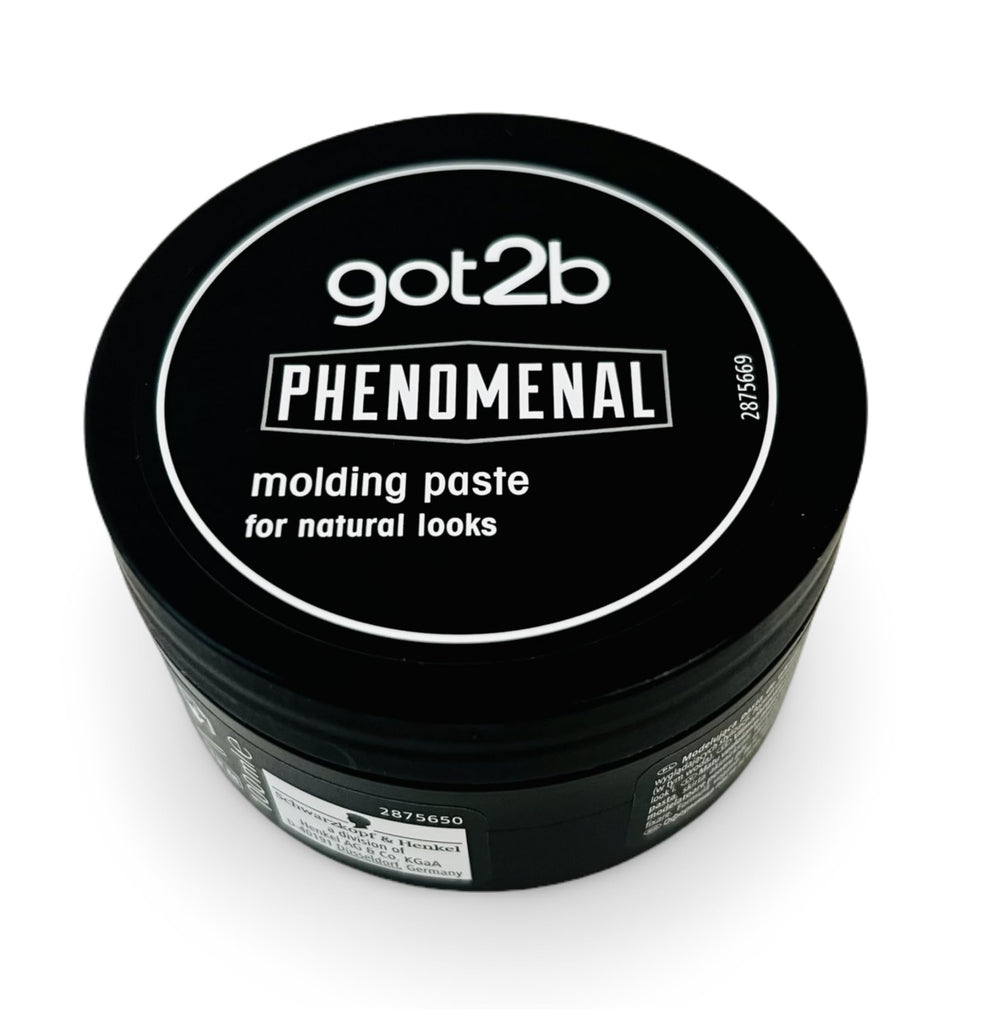 Creamy texture of got2b Phenomenal paste enables precise application