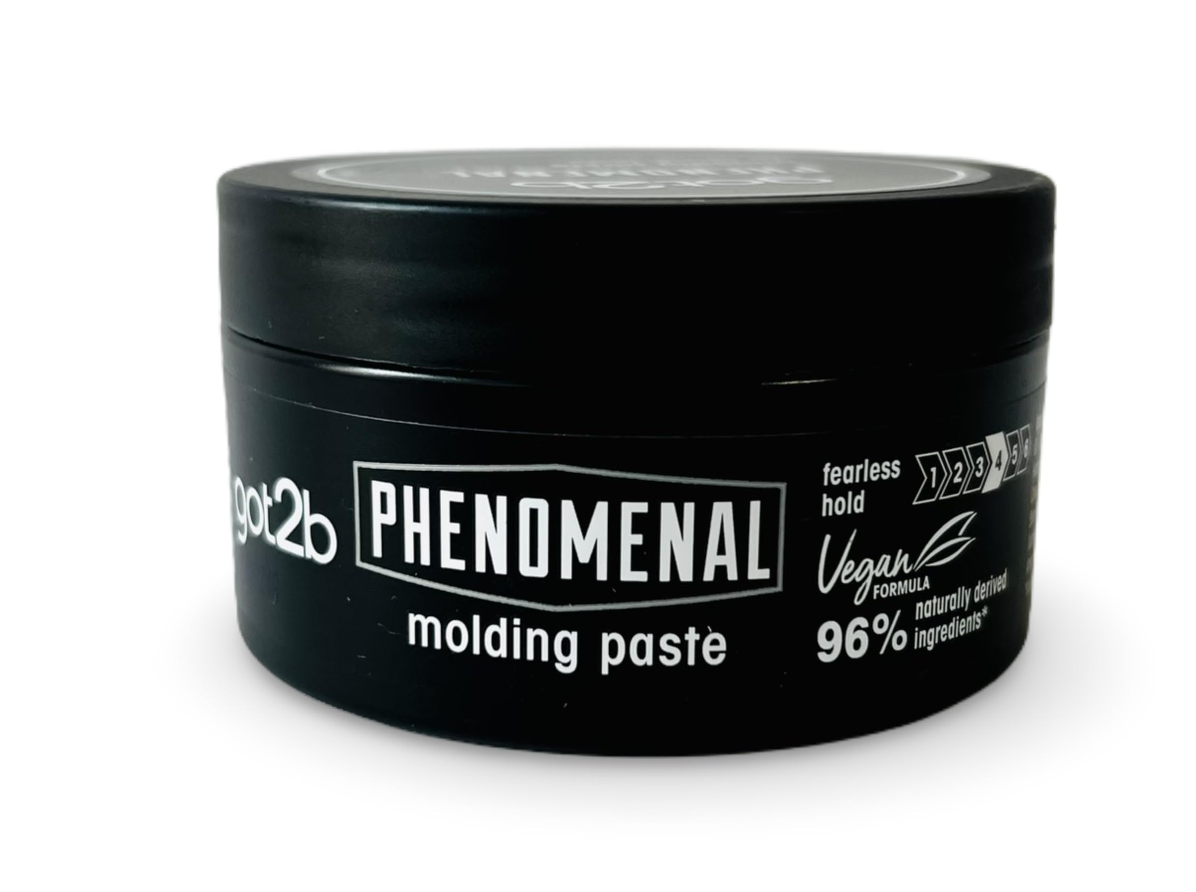 Hands applying Schwarzkopf got2b Phenomenal paste for flexible hold
