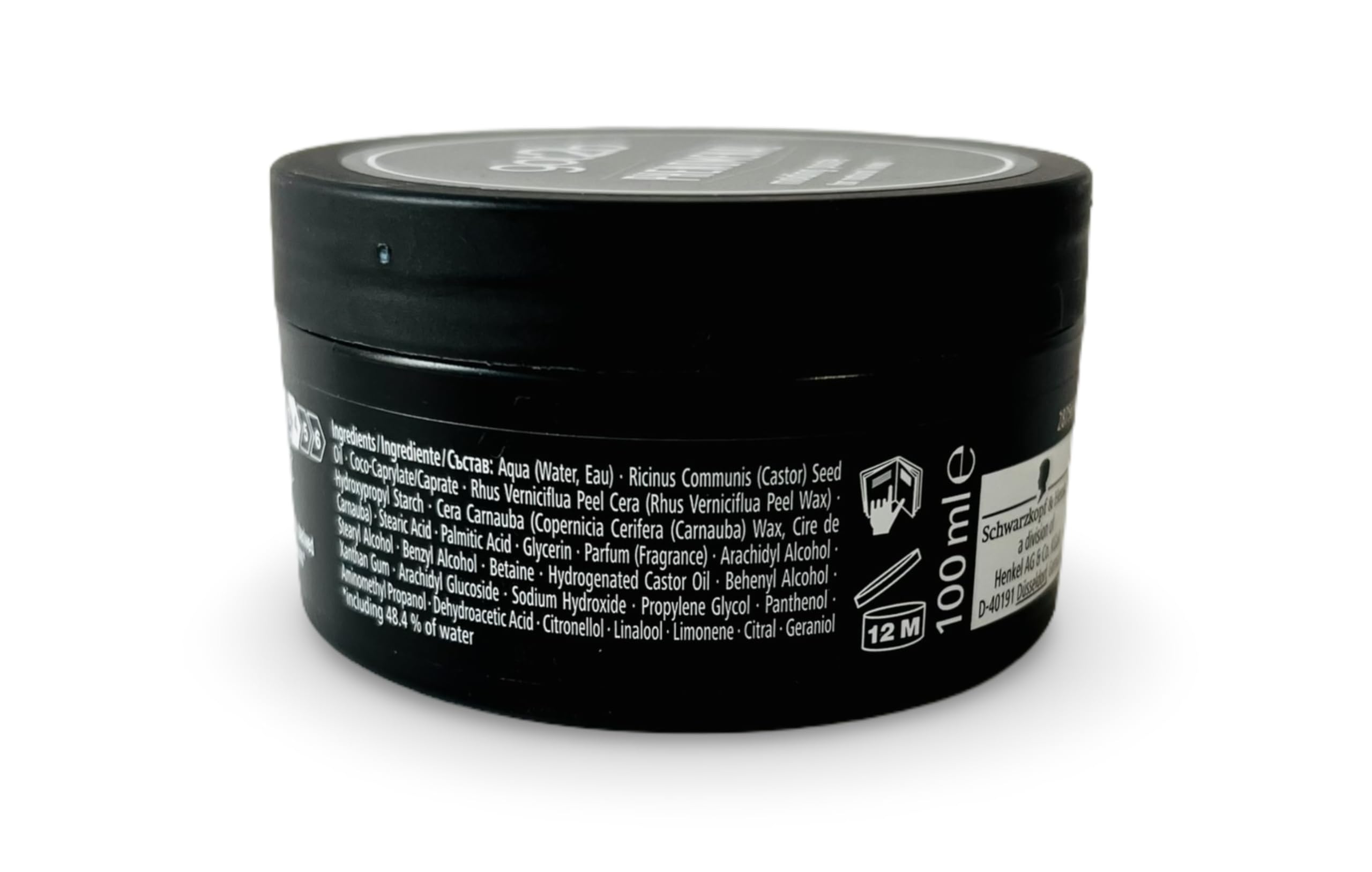 Textured hair with got2b Phenomenal paste defines style and grip