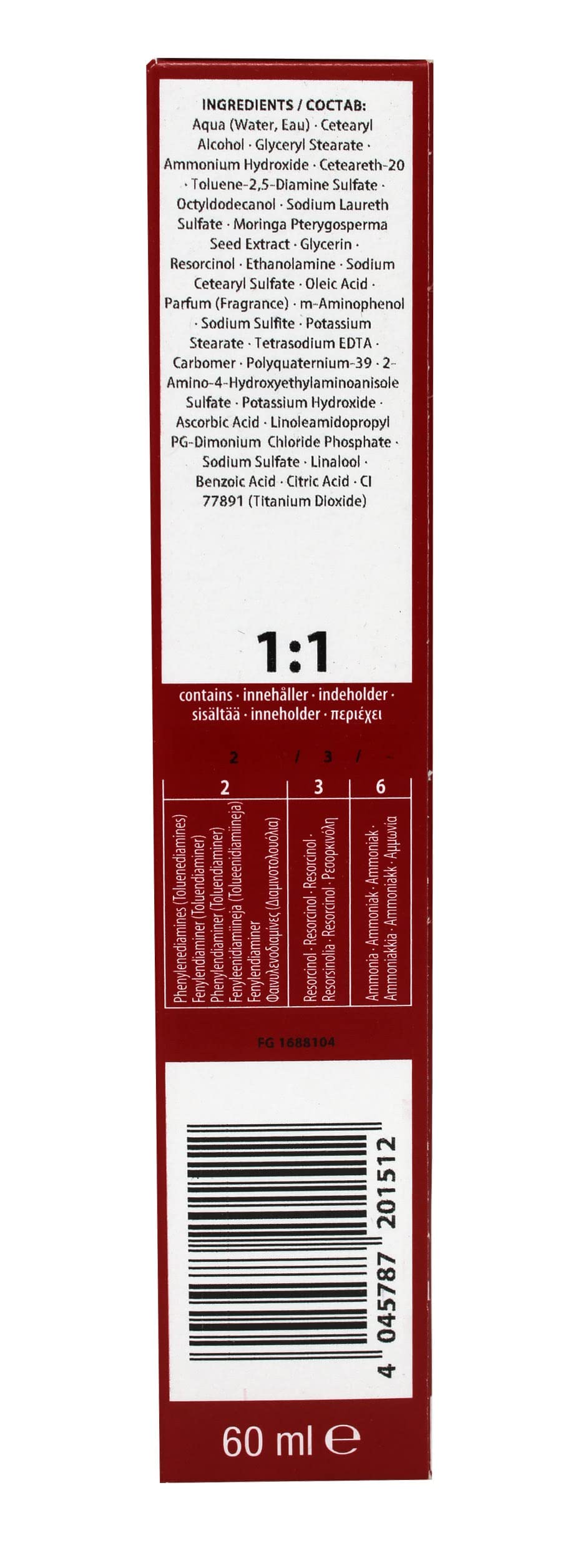 Schwarzkopf IGORA ROYAL 3-0 shade mixing for customizable color results.