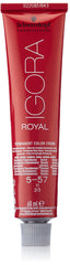 Schwarzkopf Igora Royal 5-57 60ml tube ready for mixing to create vibrant color.