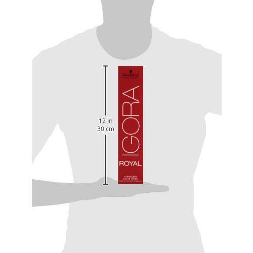 Igora Royal color swatches display copper-toned mix for rich highlights