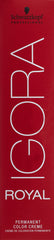 Schwarzkopf IGORA Royal 9-7 bottle for precise, even color application
