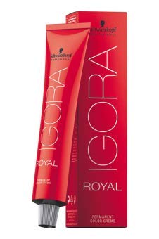 Schwarzkopf Igora Royal Hair Color Creme 7-77, copper-blonde tone, lasting color results