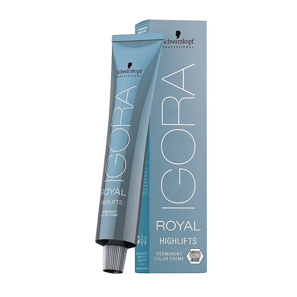 Schwarzkopf Igora Royal Highlift pack shot featuring 10-4 Ultra Blonde Beige for rich beige blonde tones.