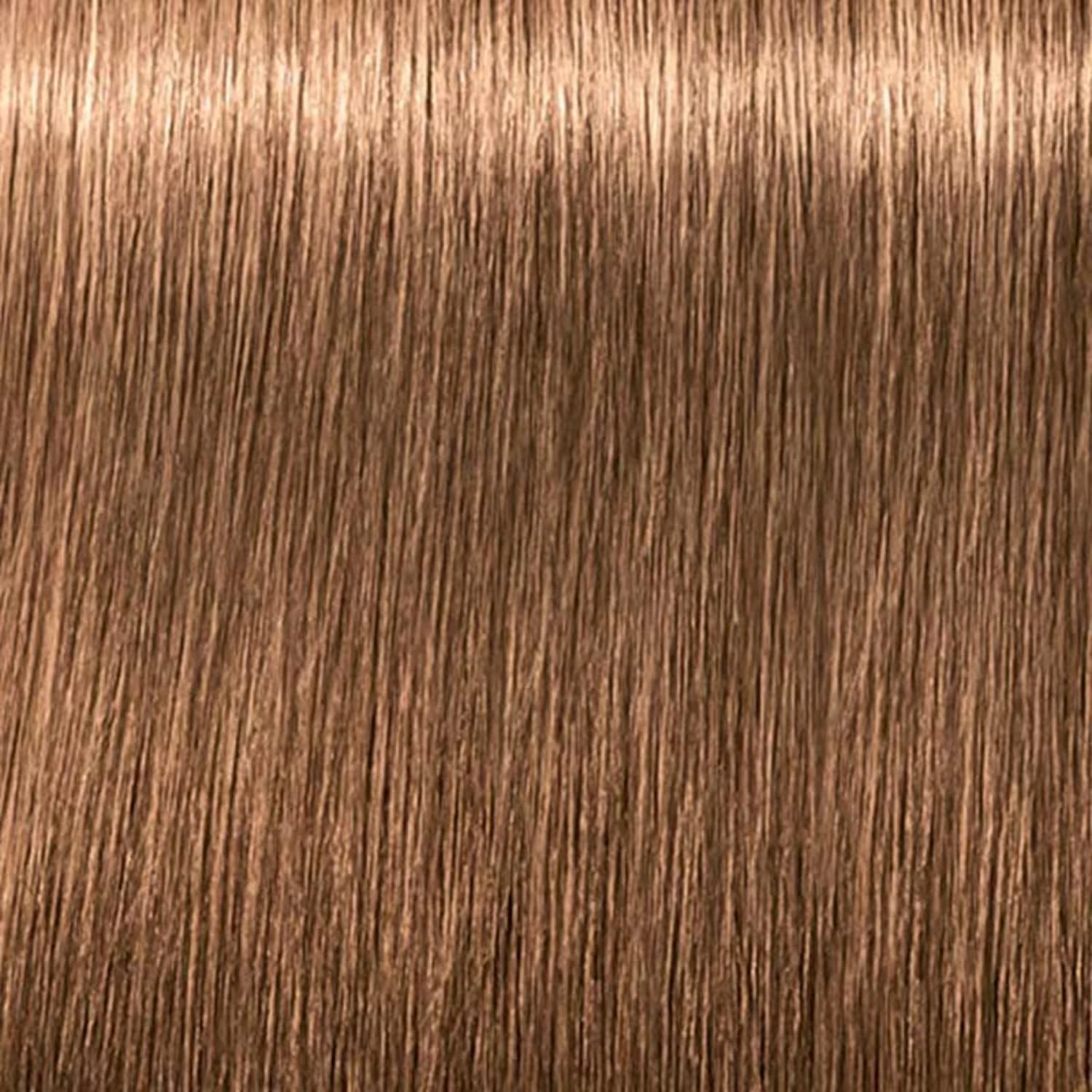 Schwarzkopf Igora Royal Nude Tones natural-beige shade provides soft depth on strands.