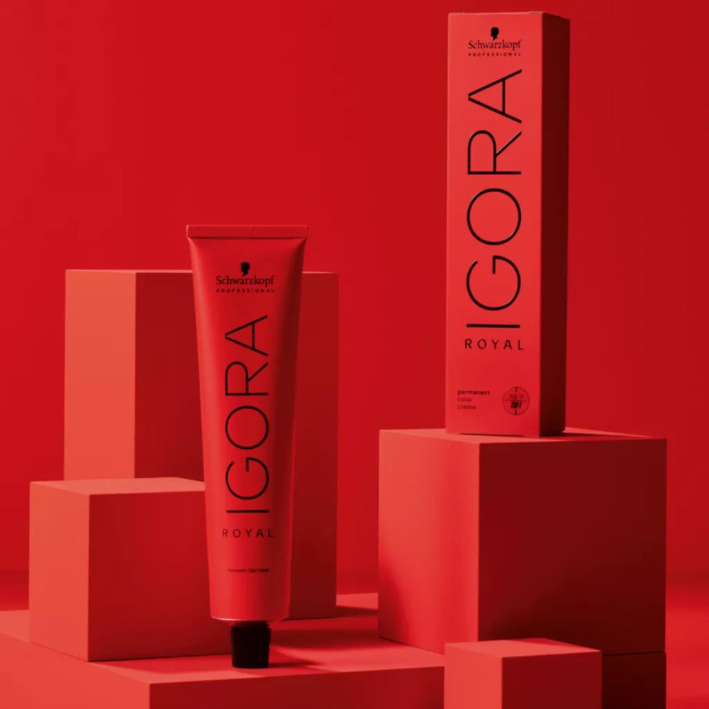 Schwarzkopf Igora Royal Nude Tones salon-ready finish offers effortless elegance and shine.