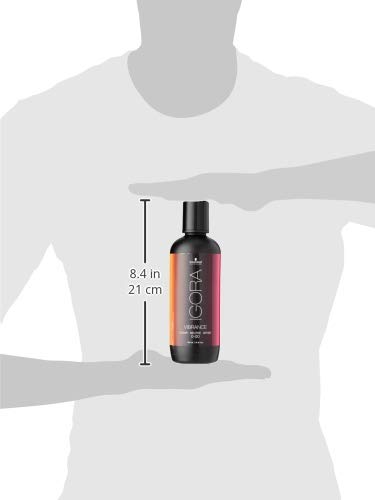Schwarzkopf Igora Vibrance Clear 0-00 dilution option for reduced depth.