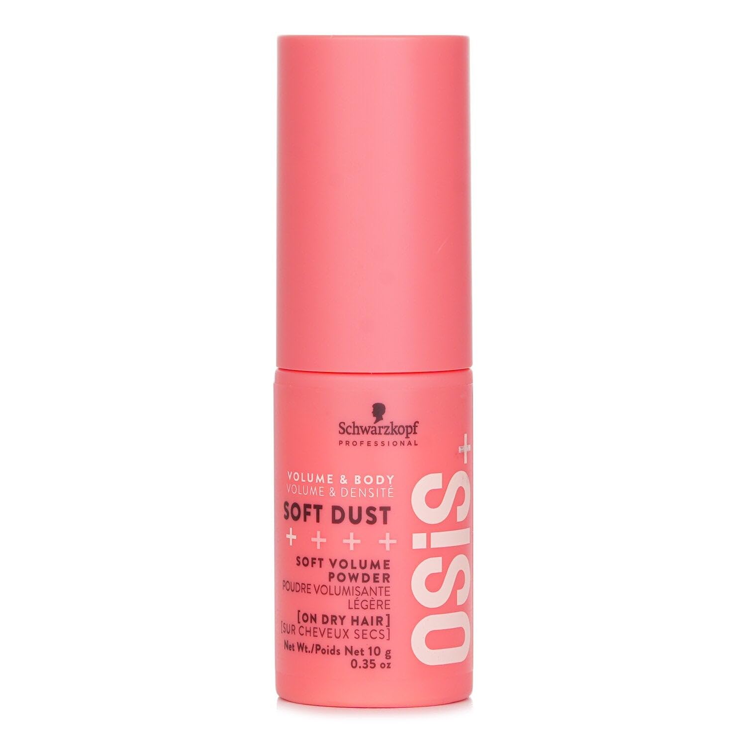 Schwarzkopf OSiS Soft Dust 10g tube showing lightweight powder for volume
