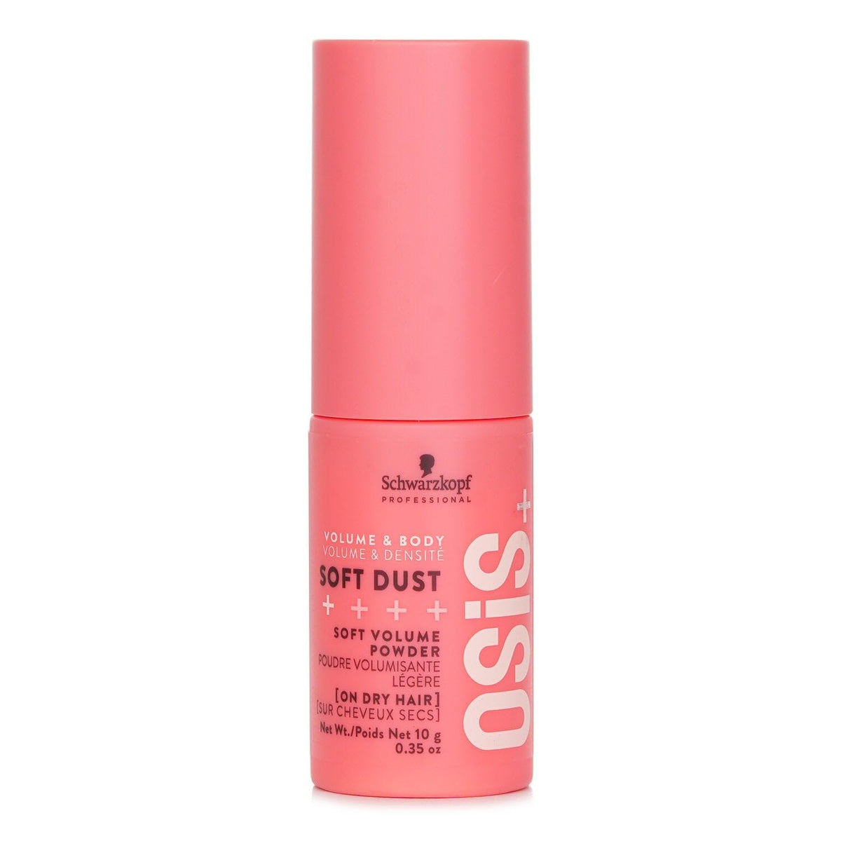 Schwarzkopf OSiS Soft Dust 10g tube showing lightweight powder for volume