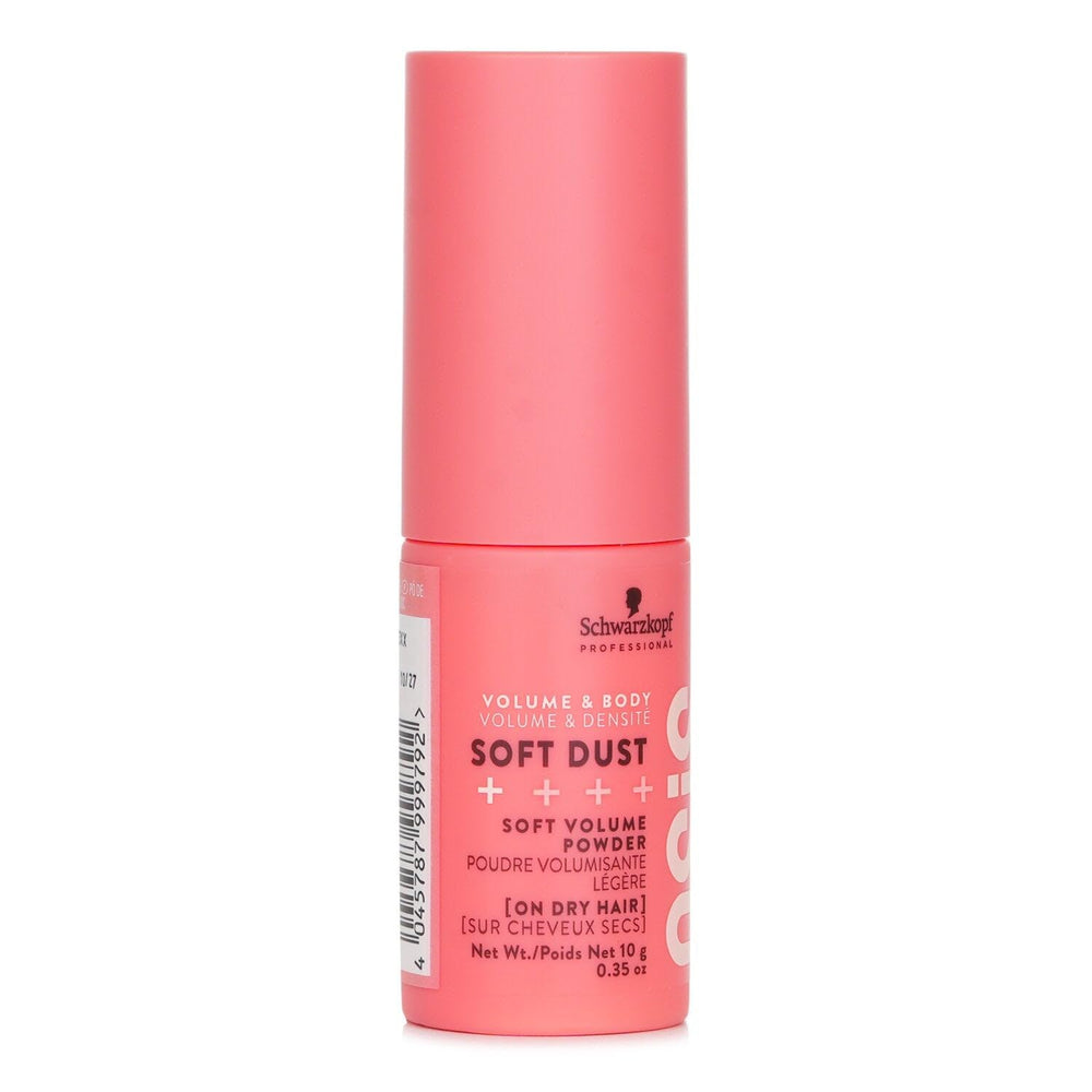 Schwarzkopf OSiS Soft Dust powder-dispense action demonstrates quick lift