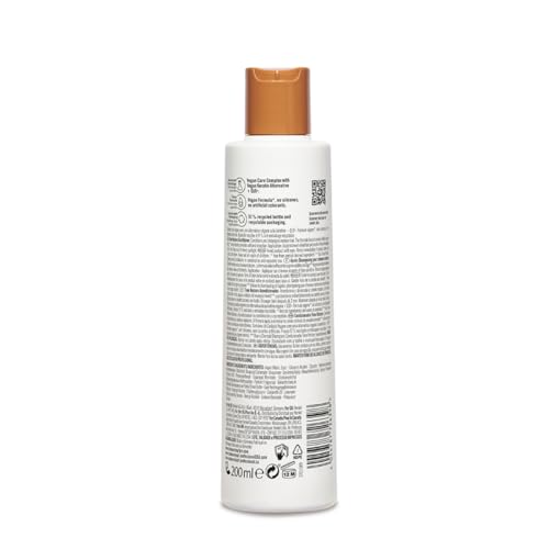 Schwarzkopf Professional BC Bonacure Q10+ Time Restore conditioner creamy texture softens and detangles hair.
