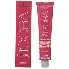 Schwarzkopf Royal Igora 5-00 color cream for vibrant color and gray coverage
