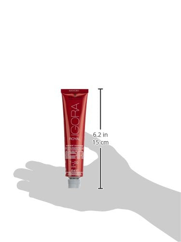 Schwarzkopf Royal Igora 7-00 finished-look reveals salon-quality color.