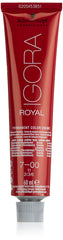 Schwarzkopf Royal Igora 7-00 mixing cream enables precise professional preparation.