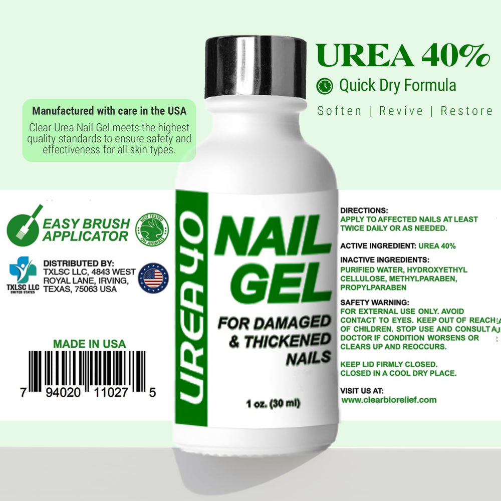 USA-manufactured Urea Nail Gel by Scientific Solutions Global ensuring quality control.
