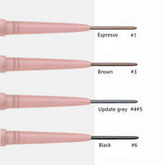 SCIMELI eyebrow pencil waterproof formula withstands sweat and rain.