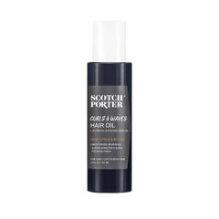 Scotch Porter Curls and Waves Hair Oil bottle ready for smooth, frizz-free styling