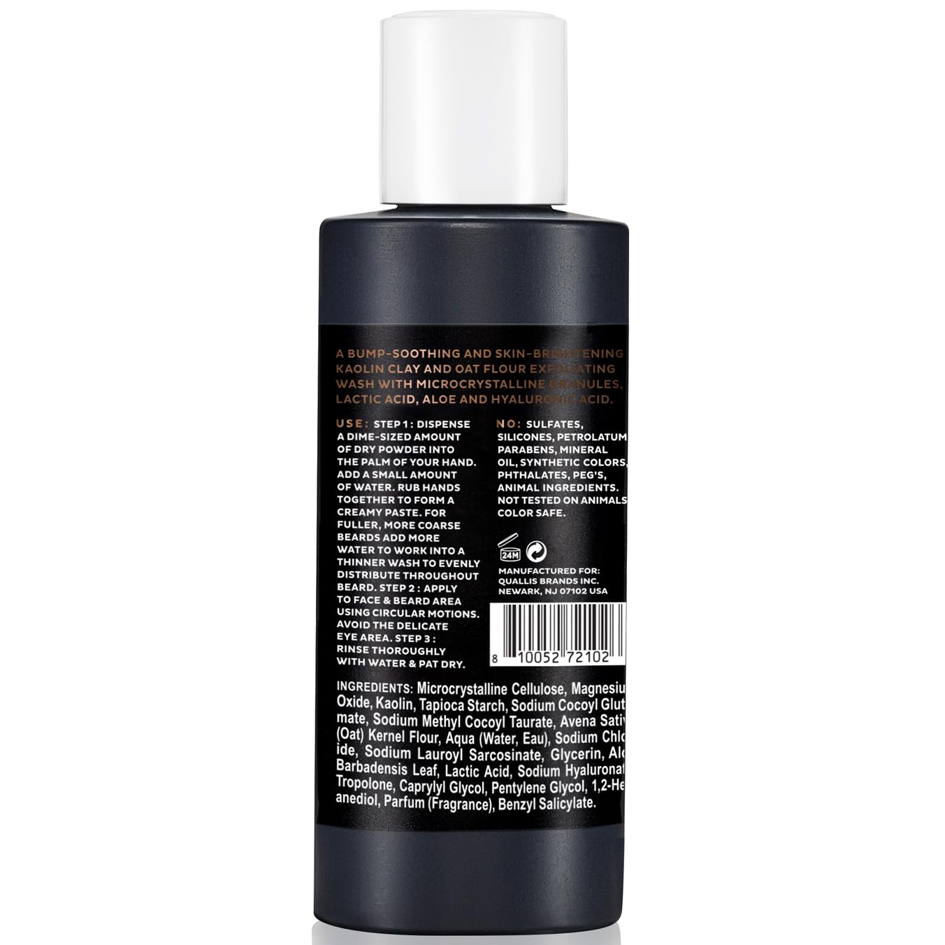 Masculine scent notes including eucalyptus, citrus and cedarwood
