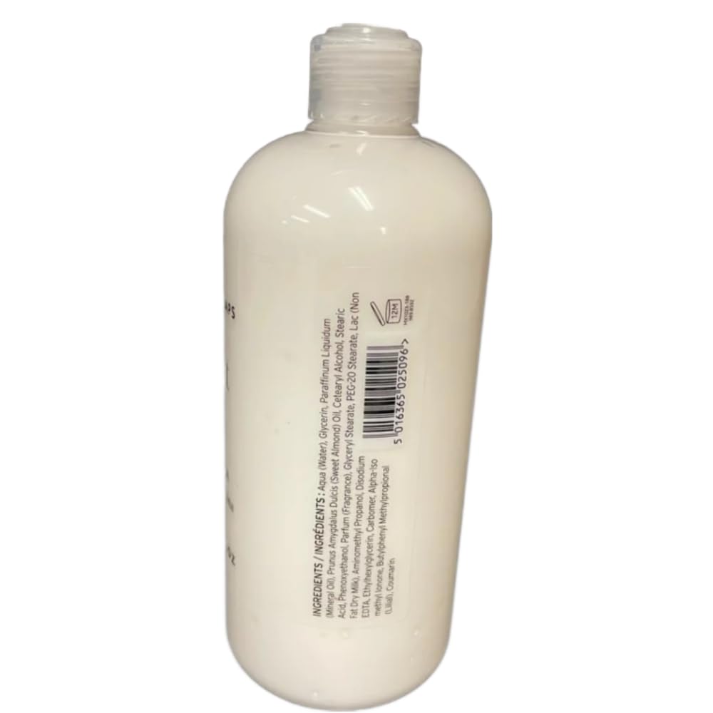 Scottish Fine Soaps Au Lait Hand Lotion application image showing smooth, hydrated hands.