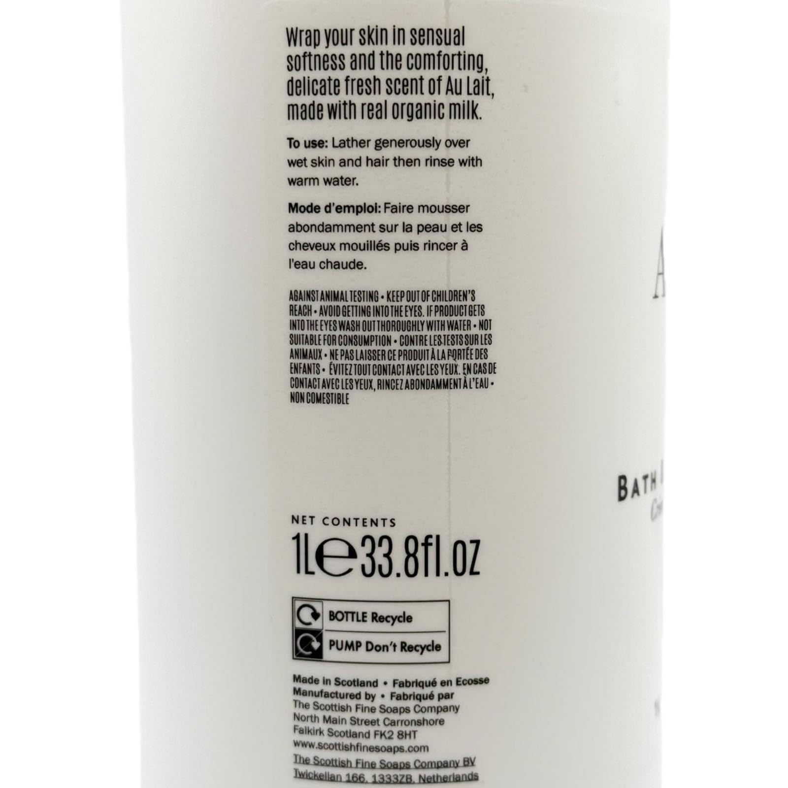 Au Lait soft-skin focus - nourishing care for daily bathing rituals
