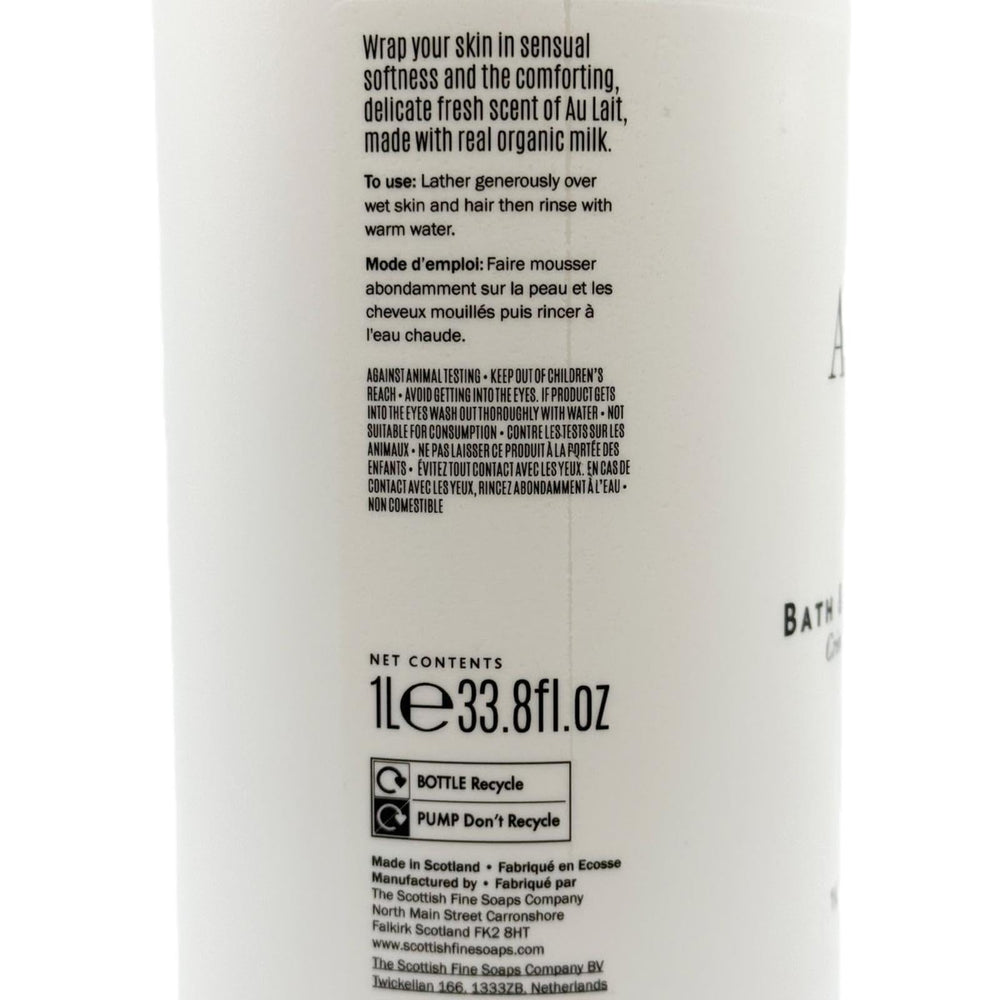 Au Lait soft-skin focus - nourishing care for daily bathing rituals