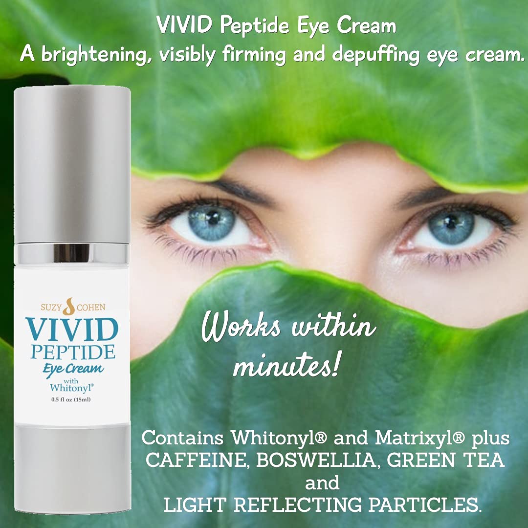 Script Essentials VIVID Eye Cream packaging, premium look with travel-friendly box.