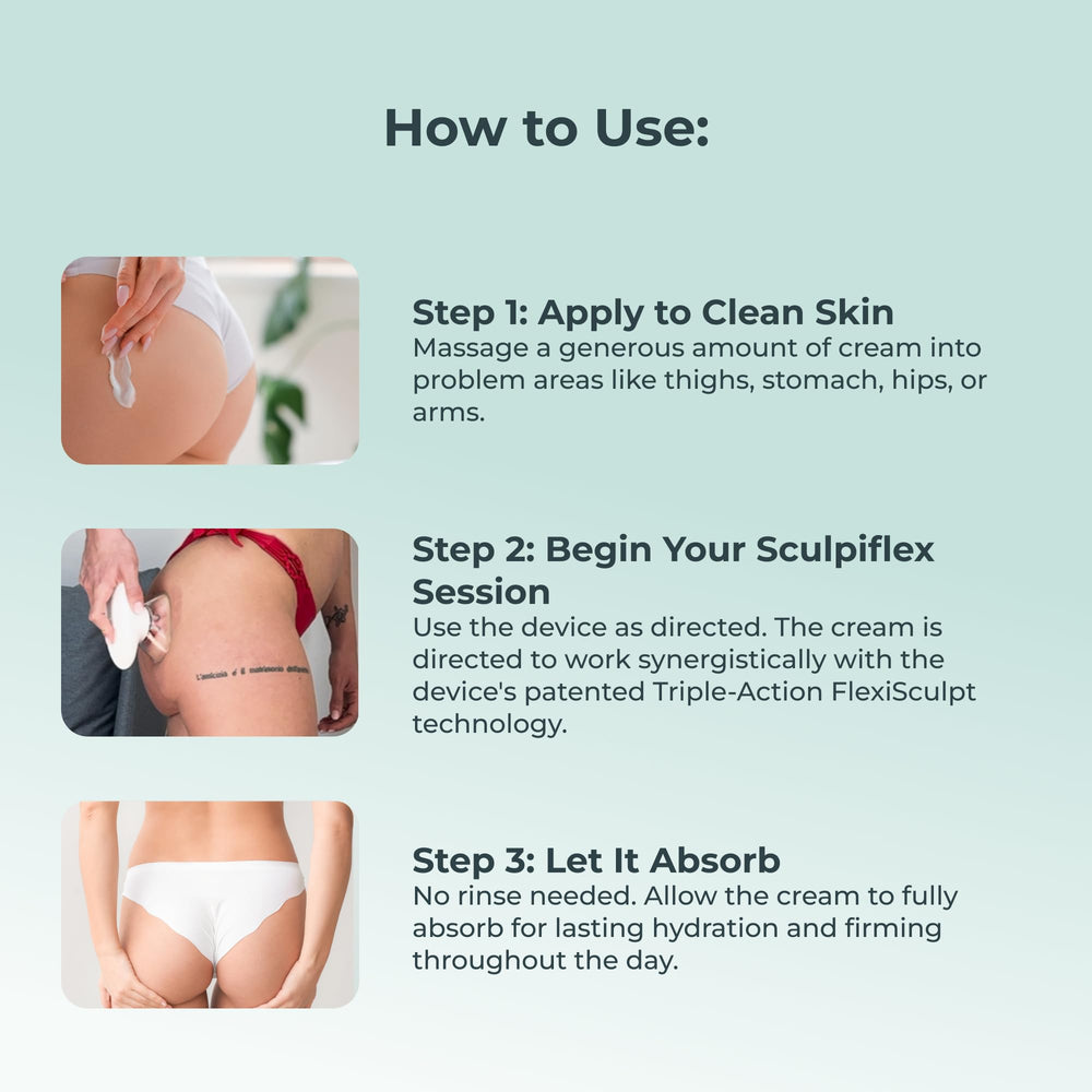 SCULPIFLEX packaging note referencing clinical trial results.