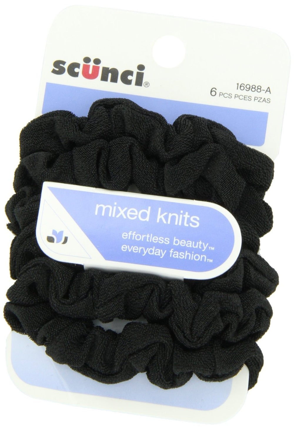 Scunci Effortless Beauty mini slinky helps keep fine hair neat on the go