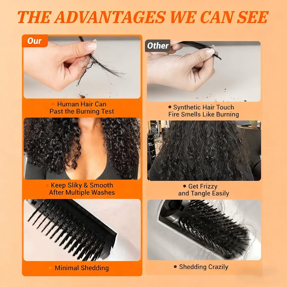 Sdferlin soft tangle-free Burmese bundles illustrate easy maintenance and smooth styling.