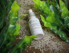 Sea-El serum drops lightweight non greasy formula absorbs quickly on all skin types.
