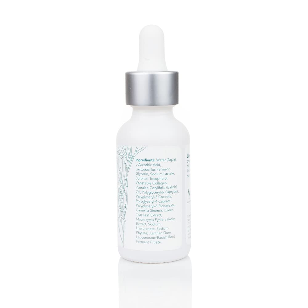 Sea-El Hyaluronic Acid Serum Drops with Vitamin C for brightening and luminous skin.