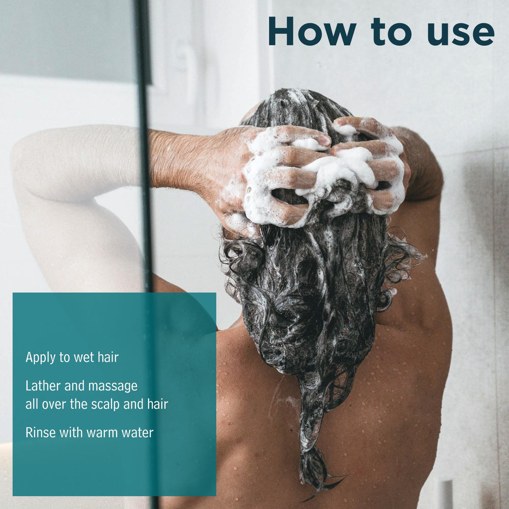 Sea Magik Mineral Shampoo foamy lather for refreshing washing experience.