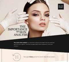 Sea of Spa Black Pearl eye-area application demonstrates gentle, targeted care.
