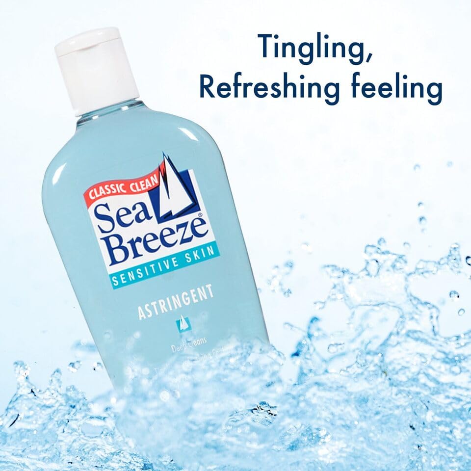 Seabreeze Pack6 Astringent box front showcases value and product branding.