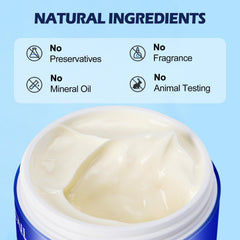 Seacall fragrance-free label for sensitive skin