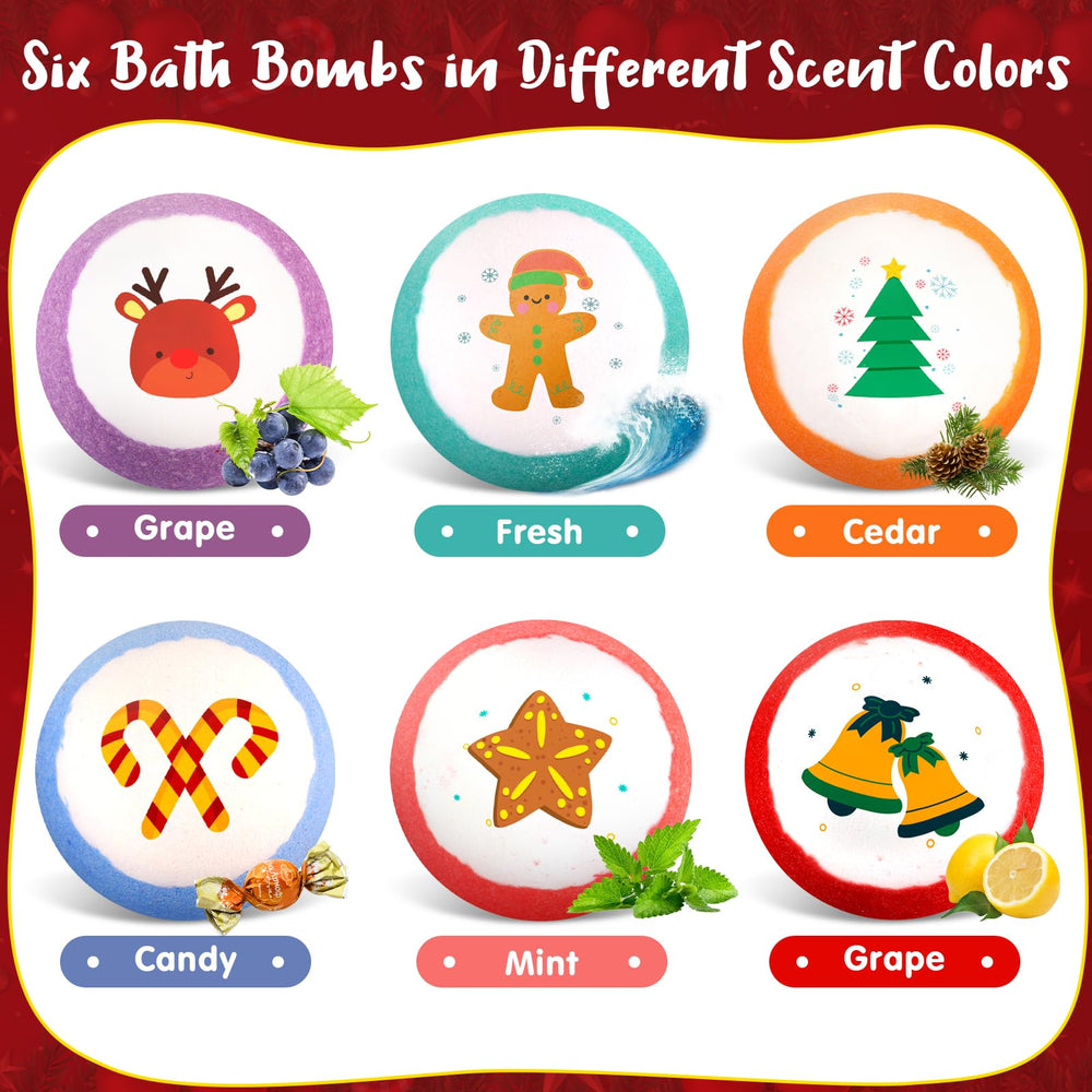 SeasonBliss bath bombs reveal a surprise toy inside during bath time fun.