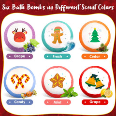SeasonBliss bath bombs reveal a surprise toy inside during bath time fun.