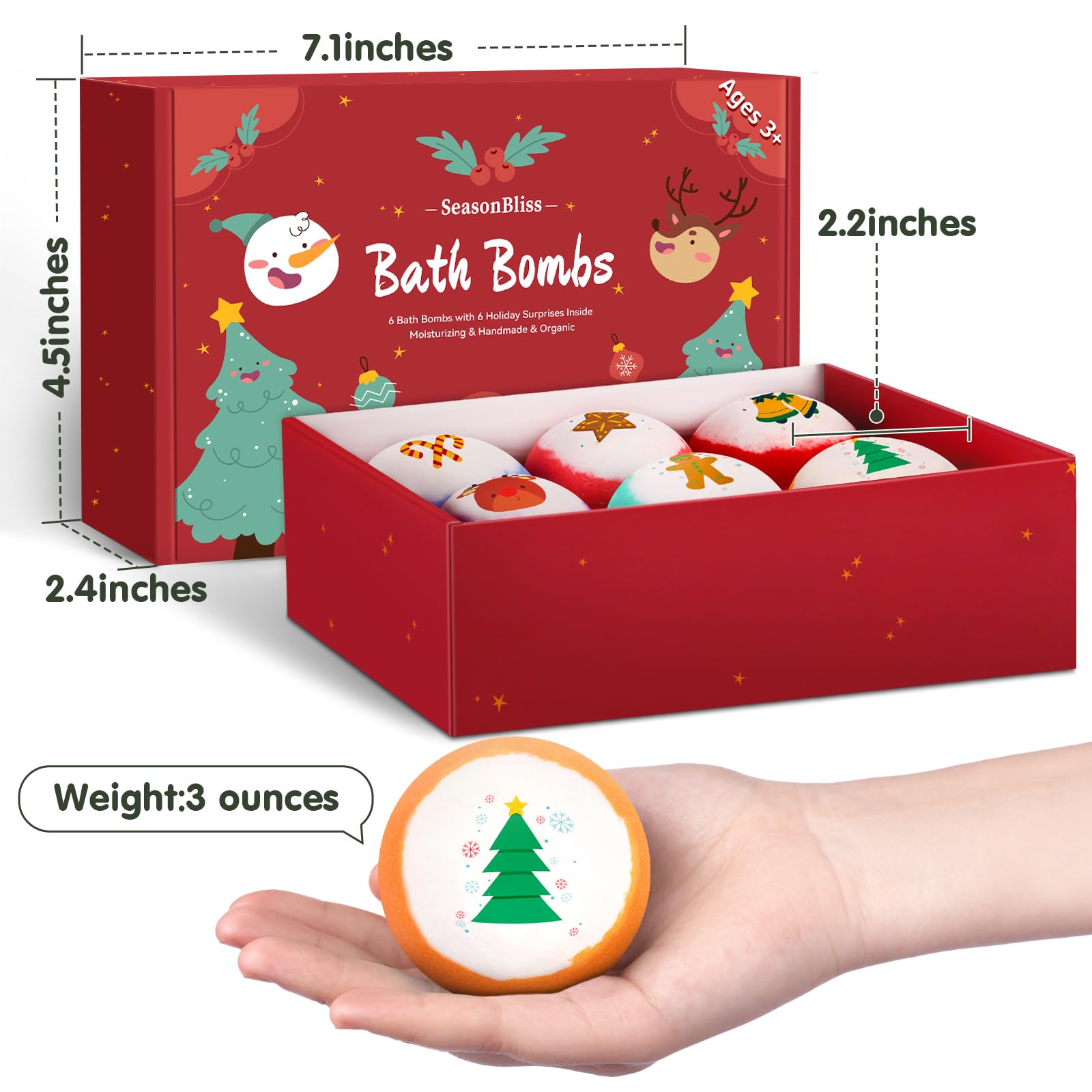 SeasonBliss festive packaging makes gift-giving bright and kid-friendly.