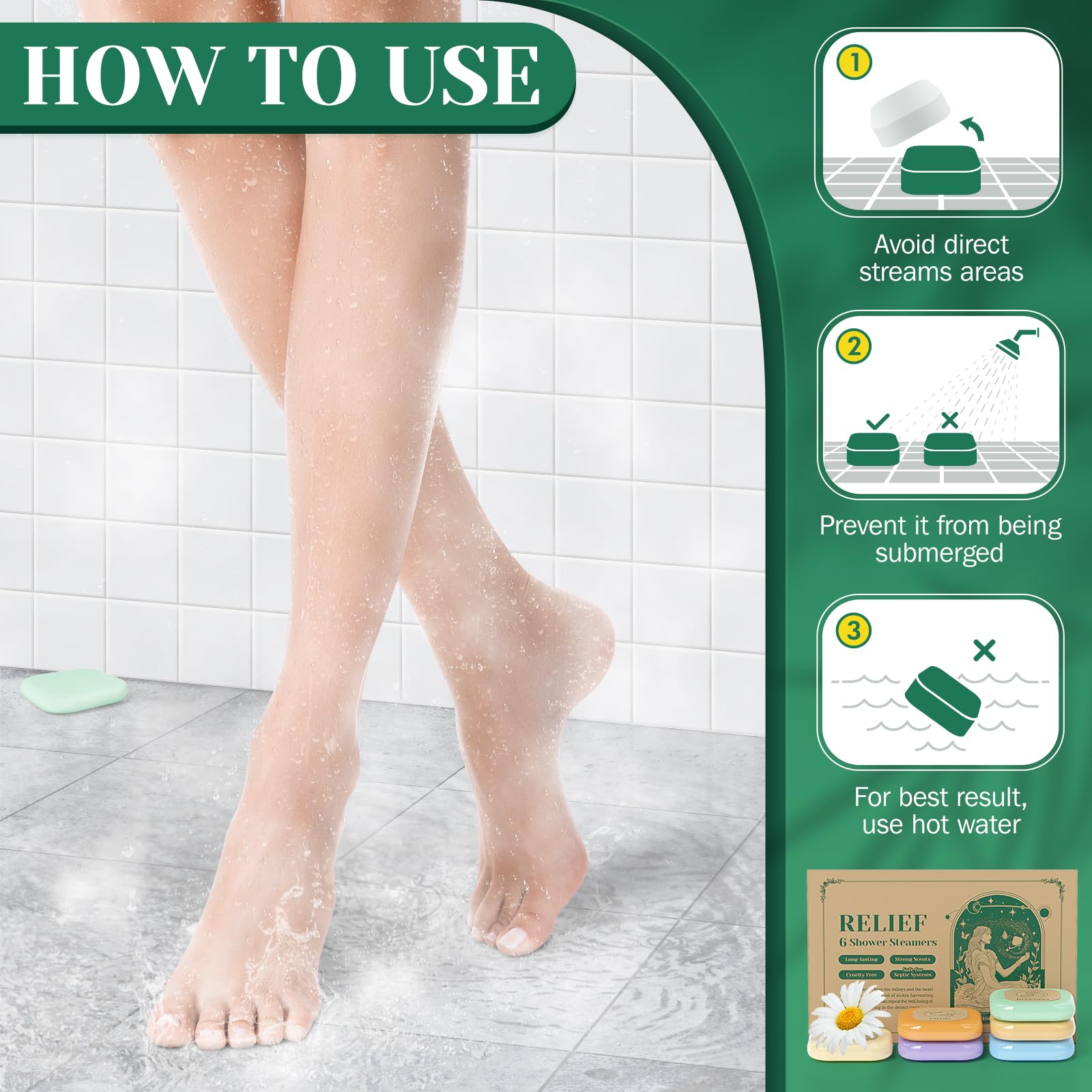 SeasonBliss eucalyptus blue steamer provides a cooling, refreshing spa-like experience.