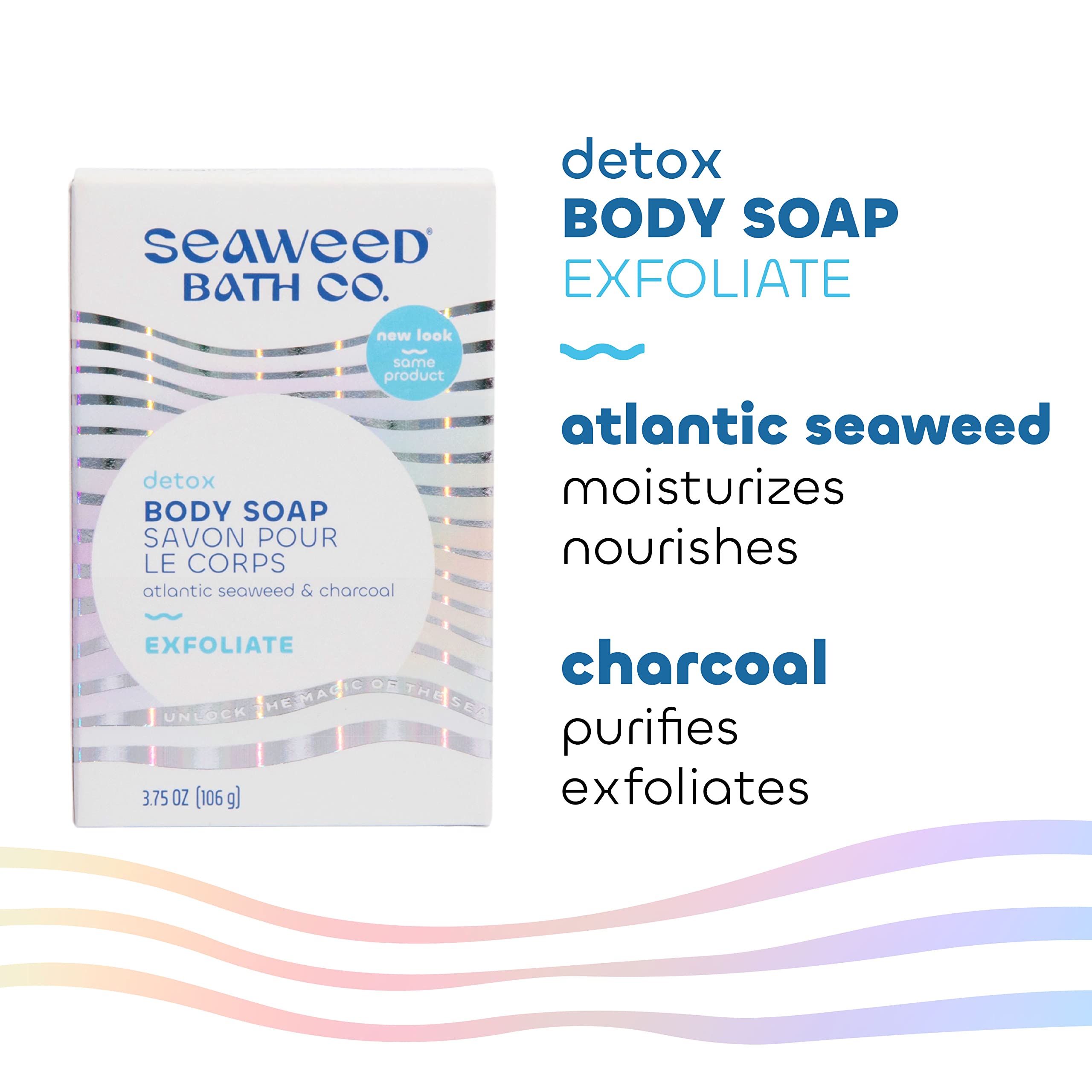 The Seaweed Bath Co. Arabica coffee exfoliant adds antioxidant-rich texture and aroma.