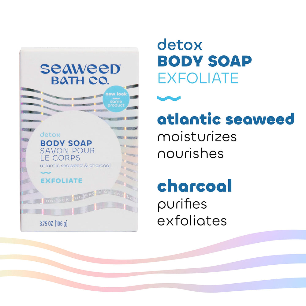 The Seaweed Bath Co. Arabica coffee exfoliant adds antioxidant-rich texture and aroma.